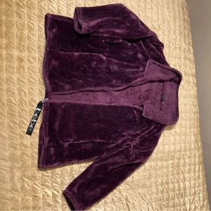 Jacket purple women’s faux fur 3x